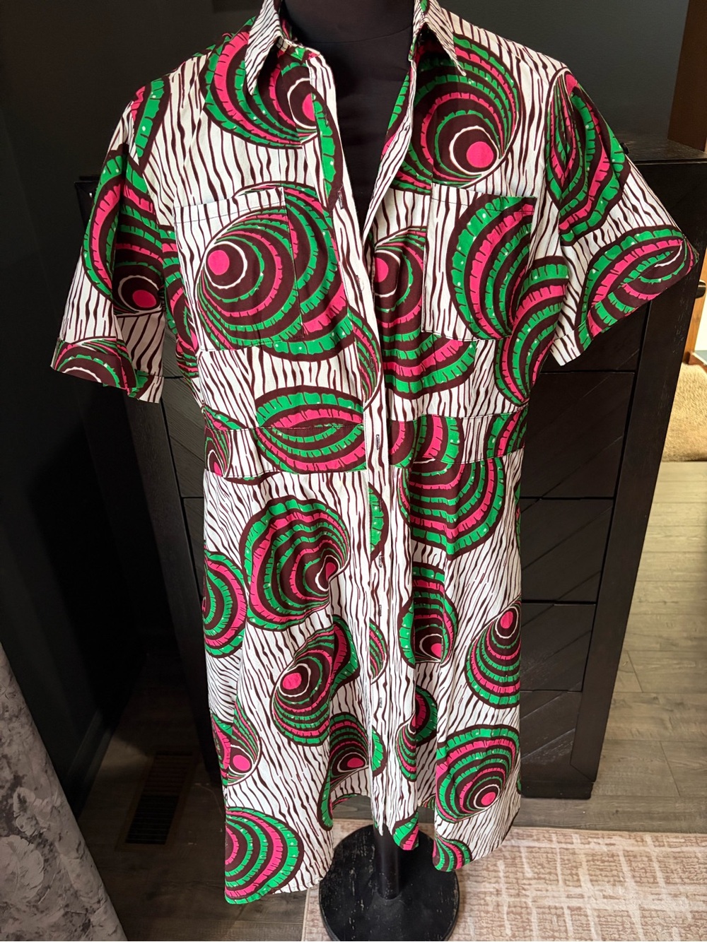 Tribe of Dumo African Midi Dress